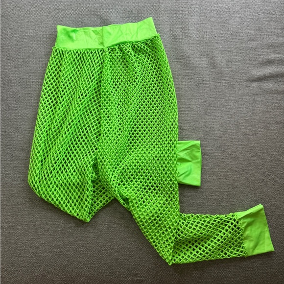 Fishnet mesh joggers - Picture 2 of 3